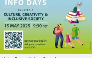 Horizon Europe Info Day 15 May 2025 flyer