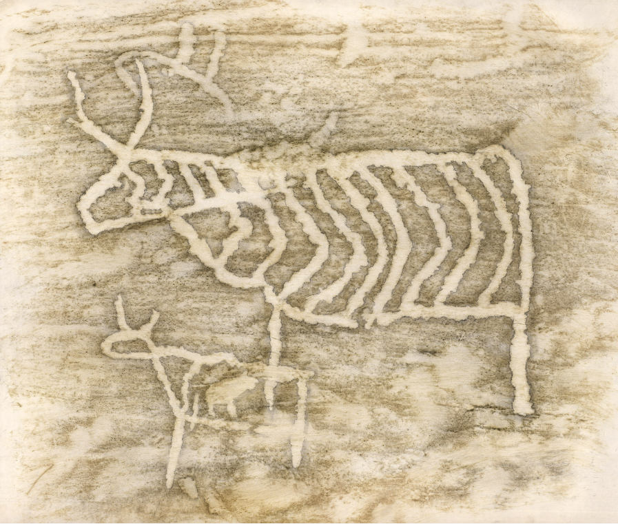 Rock_art_Norway Swedish Rock Art - Moose found at Tennes Gråbergan, Norway