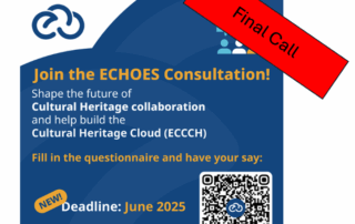 ECHOES Consultation Final Call for participation