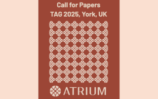 ATRIUM Call for papers TAG 2025